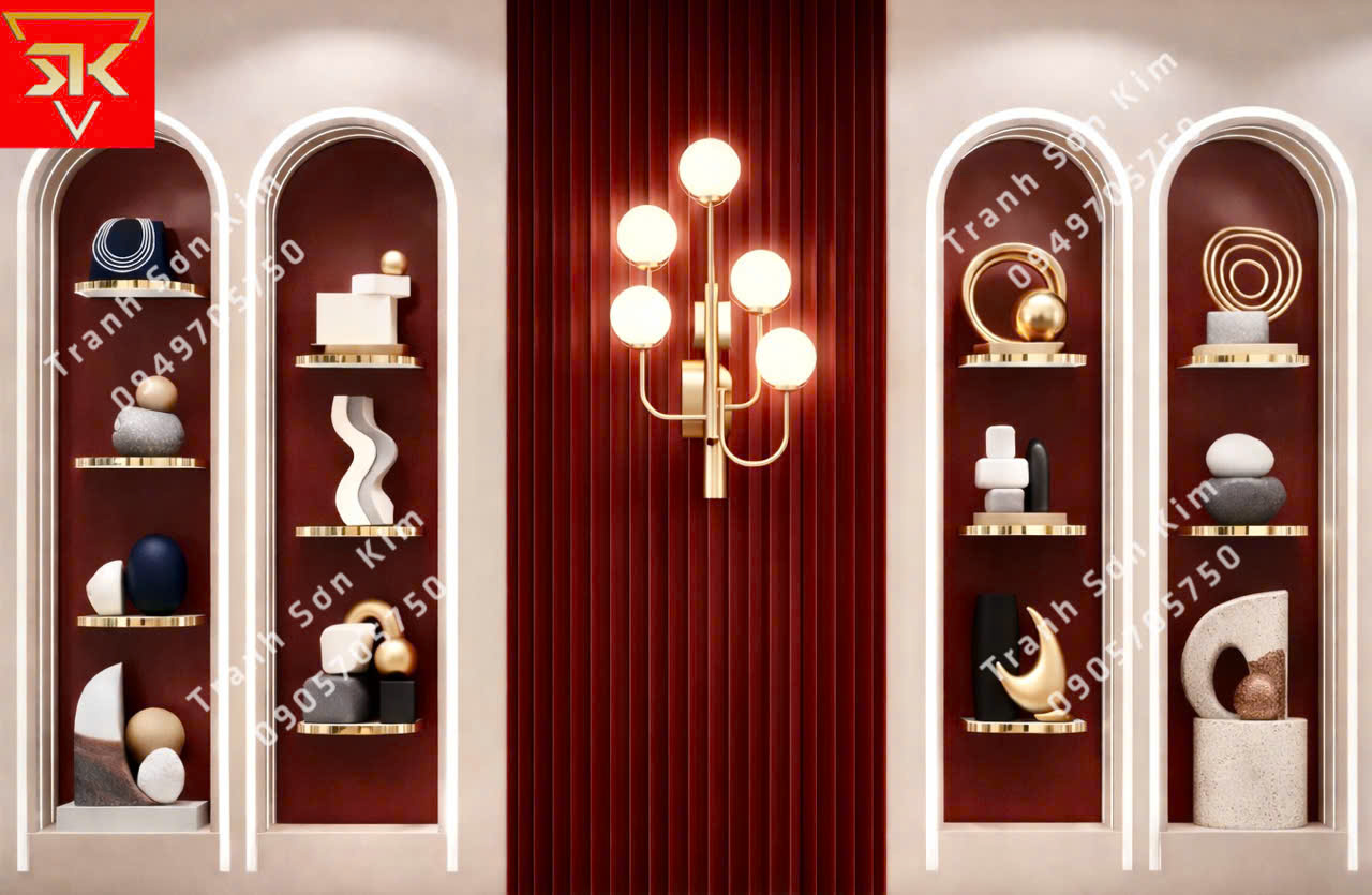 tranh dán tường luxury