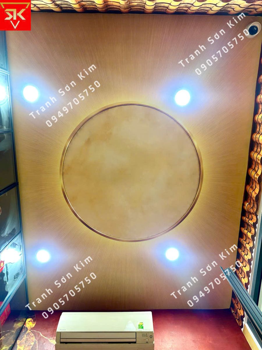 tranh trần nhà hiện đại